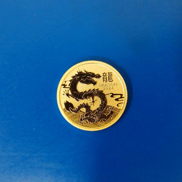 オーストラリアパース 干支 龍 金貨 1/20 楽天市場】純金 コイン『干支龍金貨 1/20オンス 2000年製 クリア