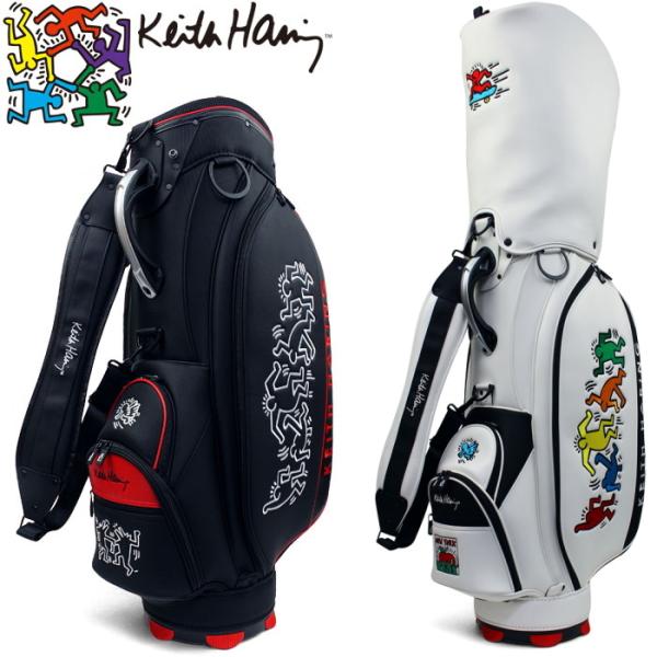 キースヘリング KHCB-07 キャディバッグ 5Figs 9型 【Keith Haring