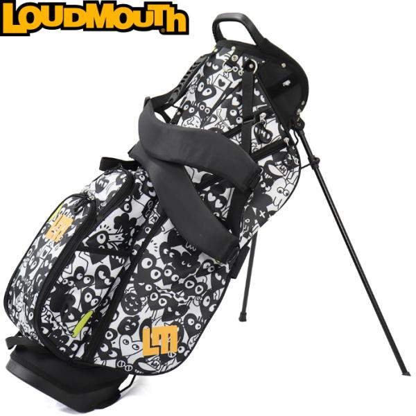 【限定販売カラー】LOUDMOUTH ラウドマウス　LM-CB0010　8.5型 スタンドキャディバッグ　Gathering Of Hearts（425）ギャザリングオブハーツ