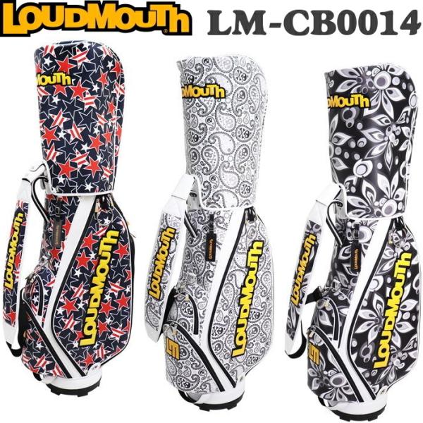 LOUD MOUTH ラウドマウス キャディバッグ 4分割 9型 ゴルフ LOUDMOUTH（ラウドマウスゴルフ） ラウドマウス LM-CB0014 キャディ