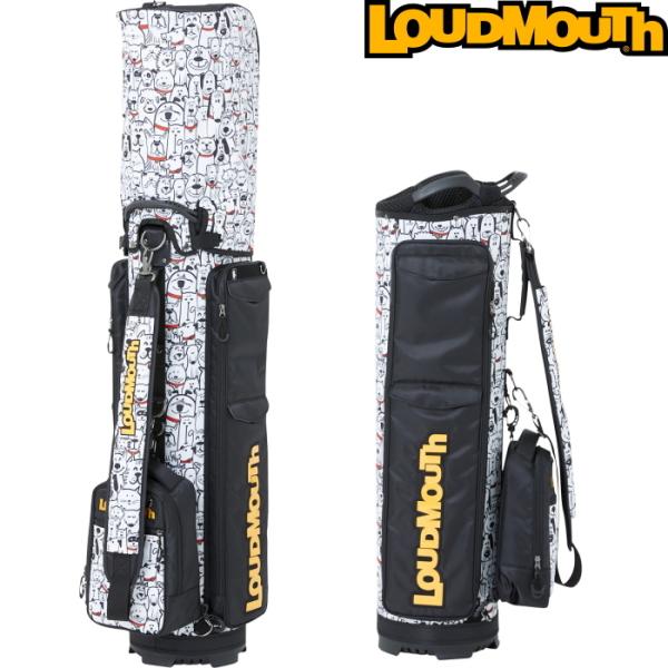 LOUDMOUTH ラウドマウス LM-CB0018 キャディバッグ 9型 Mutts