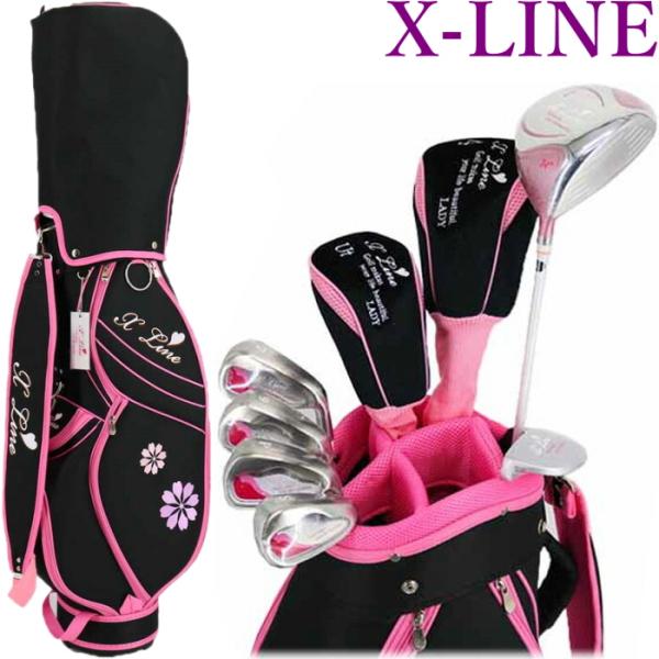レディース ゴルフセット クラブ8本＋キャディバッグ付
