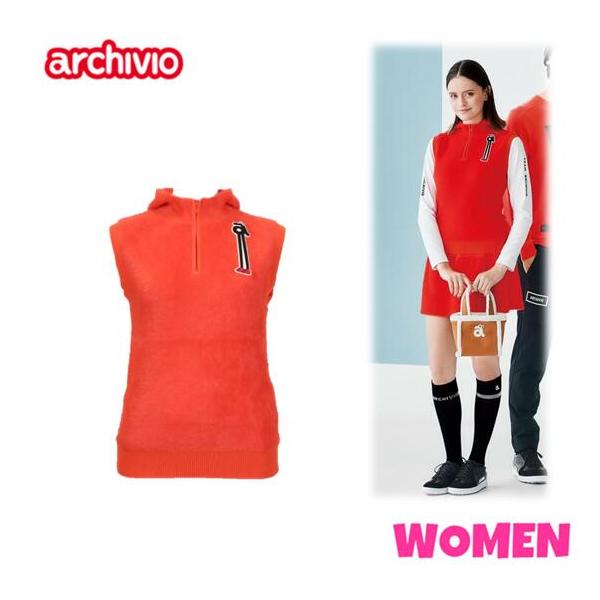 archivio（アルチビオ） A418002 WOMEN レディース フード付きハーフ