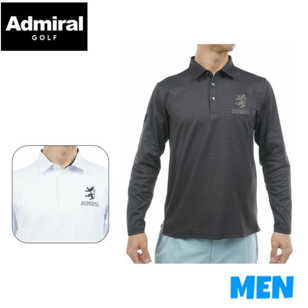 Admiral Golf（アドミラルゴルフ） ADMA574 MEN メンズ 小紋柄 裏起毛