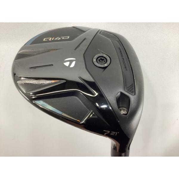 【使用期間僅/美品】Qi4D FW 7W 21° TaylorMade（テーラーメイド） 【7W】Qi4D フェアウェイウッド/REAX 55