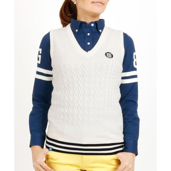 Sale サークルワッペン ケーブルニットベスト Adidas Golf アディダスゴルフ ゴルフウェア レディース 18秋冬新作 Buyee Buyee Japanese Proxy Service Buy From Japan Bot Online
