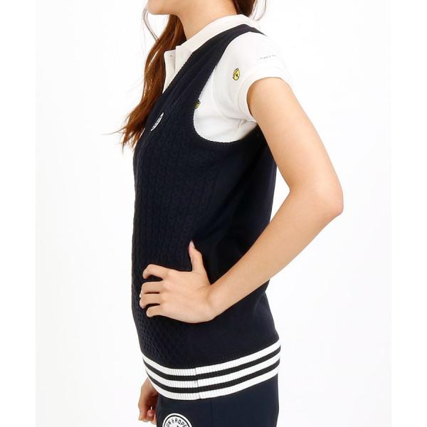 Sale サークルワッペン ケーブルニットベスト Adidas Golf アディダスゴルフ ゴルフウェア レディース 18秋冬新作 Buyee Buyee Japanese Proxy Service Buy From Japan Bot Online