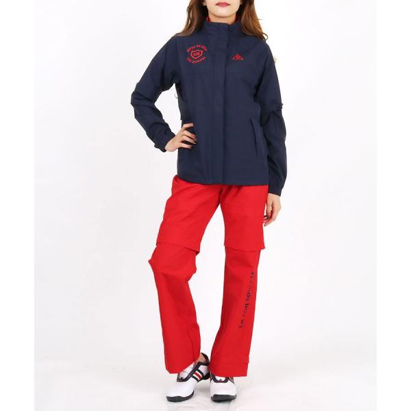 配色 セットアップレインスーツ レディースウエア レディース Le Coq Golf グローブ ルコックゴルフ 19春夏新作 ゴルフウェア レディース レインウェア 19lqt S043 Qgwnjh00w 私ときどきゴルフ女子