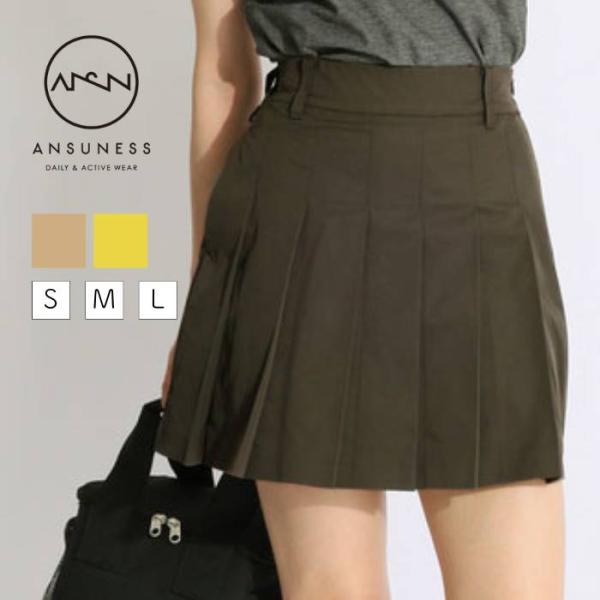 ⭐️美品⭐️ANEW アニュー ゴルフ プリーツ パンツ スカート ブルー ANEW アニュー ゴルフ プリーツ パンツ スカート ブルー