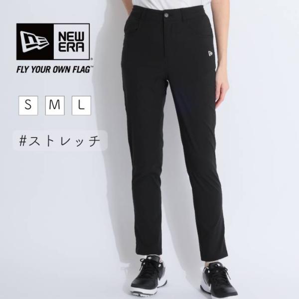 NE 【ストレッチ】ロゴ刺繍スキニーパンツ(ブラック) : 私ときどき