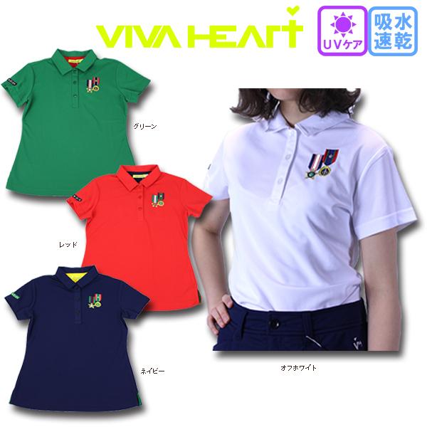 60 Off ビバハート レディース 半袖 ポロシャツ ゴルフウェア 大きいサイズ 012 コンフォート カノコ 刺繍 ゴルフシャツ 吸水速乾 Uvケア 012 Corsia Golf 通販 Yahoo ショッピング