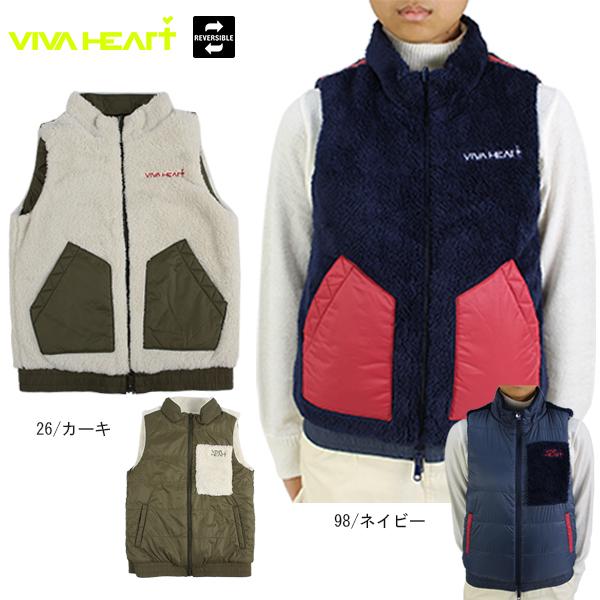 ゴルフ ビバハート VIVA HEART 新品 ボア中綿トレーナー レディス 黒 38