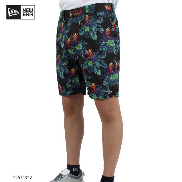 21春夏新作 ニューエラ メンズ ターフパンツ ブラック ボタニカル 大きいサイズ有 Newera ハーフパンツ ゴルフウェア 植物柄 Corsia Golf 通販 Yahoo ショッピング