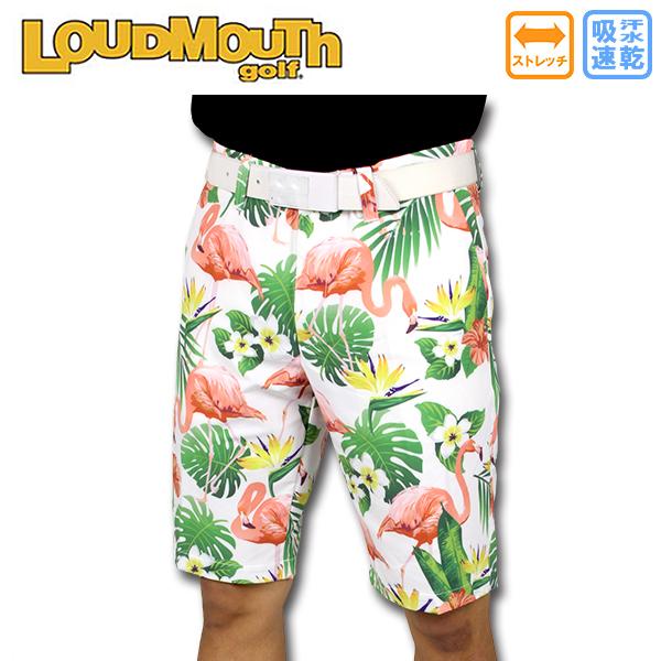 30 Off ラウドマウス メンズハーフパンツ 大きいサイズ ゴルフウェア 768 308 1 Framingobaywhite フラミンゴ ショートパンツ 吸汗速乾 ストレッチ Loudmouth 768 308 1 Corsia Golf 通販 Yahoo ショッピング