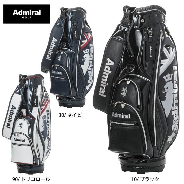 キャディバッグ カートキャディバッグ ユニオンジャックスポーツ アドミラルゴルフ ADMG5AC5 ユニセックス  9型 46インチ 5分割 3.9kg Admiral