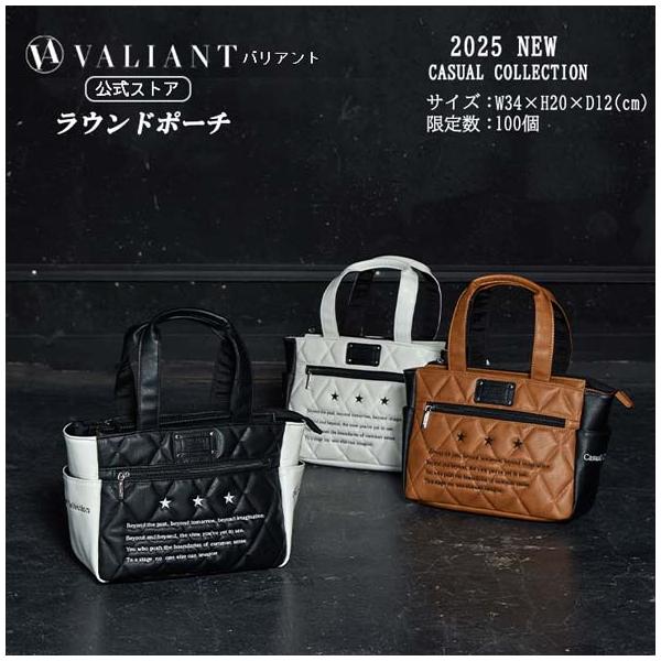 [Release date: October 20, 2025]品番：VAC-001RPカラー：BLACK×WHITE・WHITE×BLACK　　　　CAMEL×BLACK素　材：合成皮革サイズ：縦20　横34　奥行12（cm）限定数：各色...