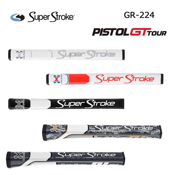 スーパーストローク ゴルフ パター用 グリップ  ピストル GT ツアー SuperStroke PISTOL GT TOUR 【GR-224】2020年モデル 日本正規品