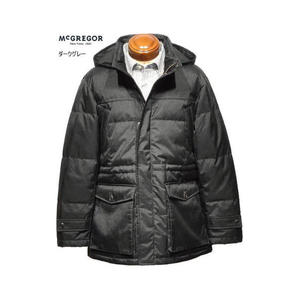 マックレガー ダウンジャケット M.L.XL メンズ 111135604 マックテクノ 撥水 防風 透湿 ダウンブルゾン ダウンジャンバー McGREGOR