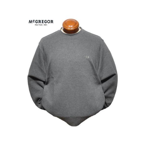 マグレガー メンズ M.L.XL トレーナー 111714003 抗菌加工 スウェット クルーネックトレーナー クルースウェットシャツ スウェットシャツ
