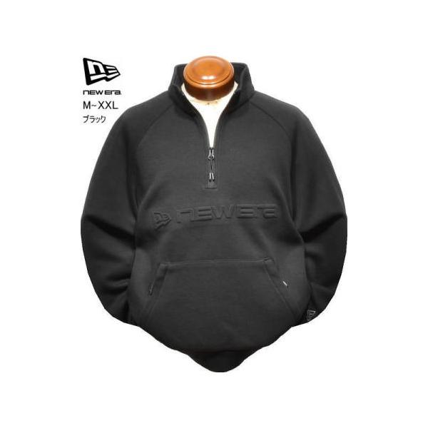 ニューエラゴルフ ハーフジップトレーナー M.L.XL.XXL メンズ 15129439 15129440 3L 撥水 トレーナー スウェット スウェットシャツ NEW ERA NEWERA