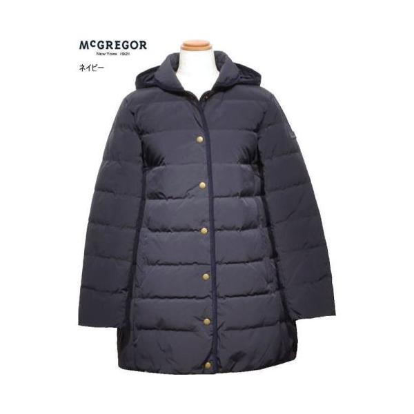 マクレガー ダウンハーフコート L レディース 311135802 撥水 ダウン中綿入り ハーフコート ダウンブルゾン ダウンジャケット McGREGOR