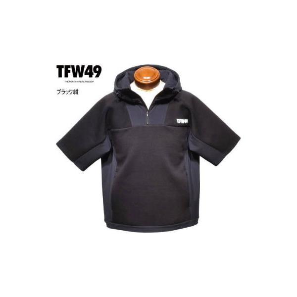 TFW49 半袖トレーナー M.L メンズ T102520031 家庭洗濯可 ストレッチ スウェット スウェットシャツ フーディ トレーナー