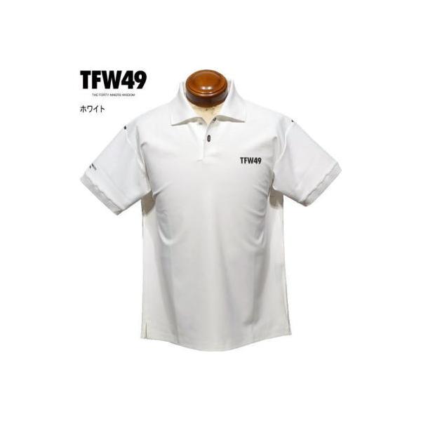TFW49 半袖ポロシャツ L.XL メンズ T102610037 ドライ ストレッチ 半袖シャツ