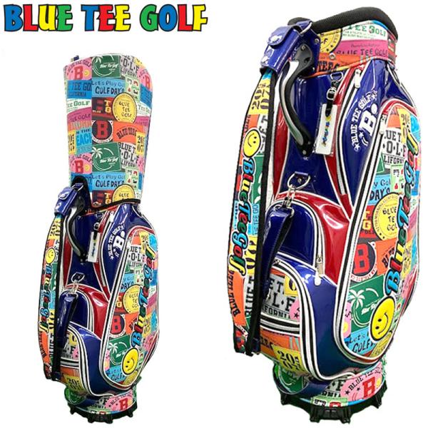 BLUE TEE GOLF クーポン有 ブルーティーゴルフ 9型 ワッペン柄 BLUE TEE GOLF クーポン有 ブルーティーゴルフ 9型 ワッペン柄
