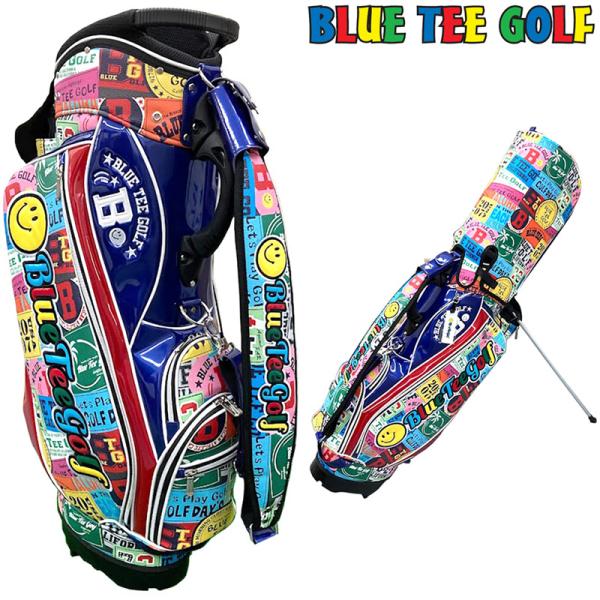 BLUE TEE GOLF クーポン有 ブルーティーゴルフ 9型 ワッペン柄 BLUE TEE GOLF クーポン有 ブルーティーゴルフ 9型 ワッペン柄