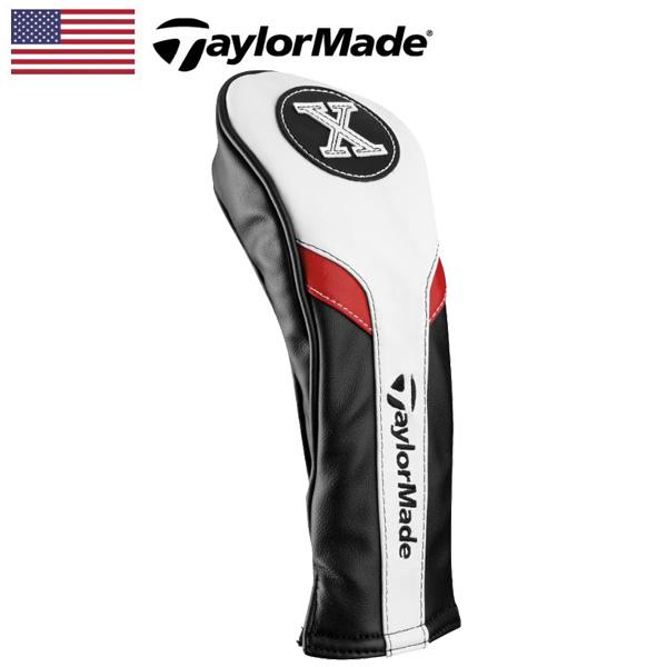 テーラーメイド ヘッドカバー レスキュー/ユーティリティ用(X) BK/WH/RD B1587701 TaylorMade Headcover for  Hybrid USモデル 新品 日本未発売 ゴルフ