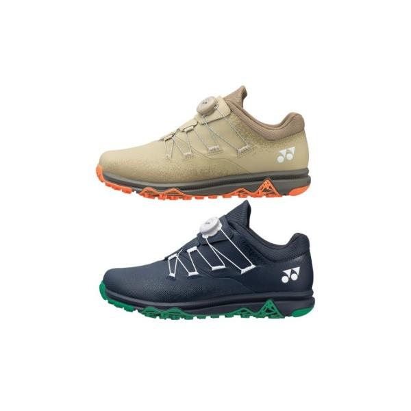 ゴルフ シューズ スパイクレス ヨネックス パワークッションエアラスメン SHGAR4M YONEX ゴルフシューズ GOLF SHOES 2024 モデル