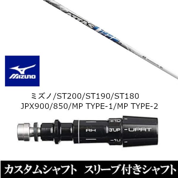 アッタスクール４５インチ　硬度５X　テーラーメイドMシリーズ用スリーブ付き TaylorMade 右用 テーラーメイド スパイダー ツアーS ロング
