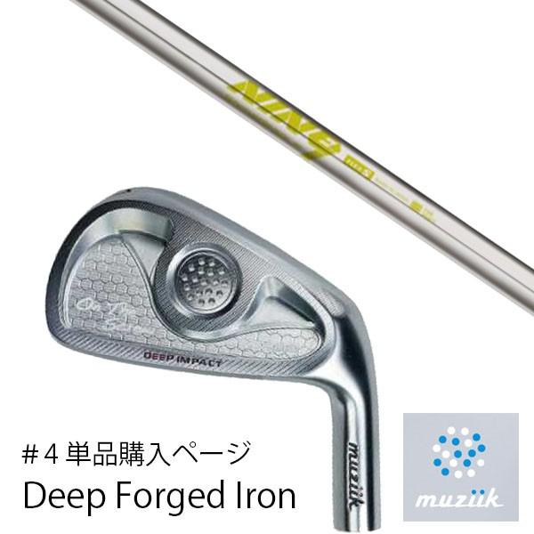 muziik（ムジーク） 単品 ディープインパクト 4番アイアン K's-NINE9