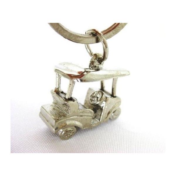 【IZUMIGOLF】 navika ナビカ 【ゴルフカートキーホルダー/キーチェーン】 ２重リングタイプ ロジウムメッキ ポーチ付【5400円以上送料無料】