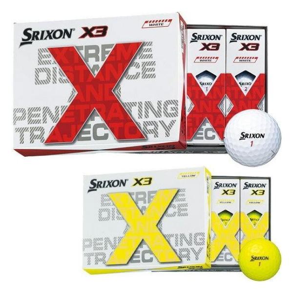 ゴルフボールダンロップスリクソンX3ホワイト 2ダースセット Amazon.co.jp: スリクソン（SRIXON） ゴルフボール SRIXON X3