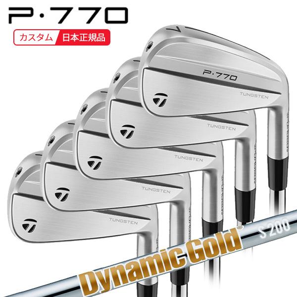 【美品】taylormade P770 24 6〜PW 5本セット TaylorMade 日本正規品 テーラーメイド P770 アイアンセット 6本