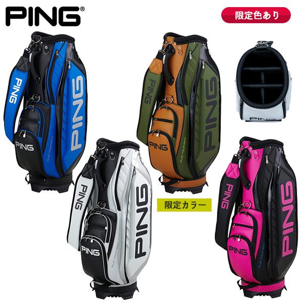 新品未使用　虹色 透明ゴルフバッグ angel-18cb-m.jpg