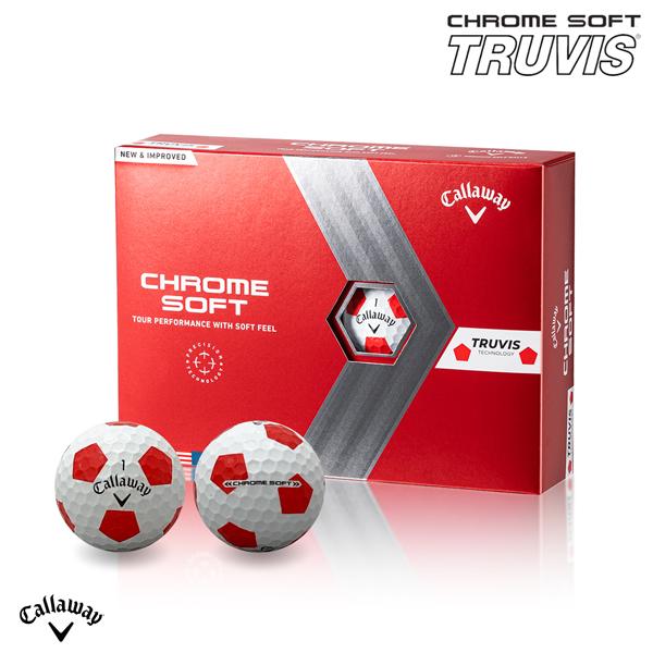 キャロウェイゴルフ クロムソフト トゥルービス TRUVIS ゴルフボール 1