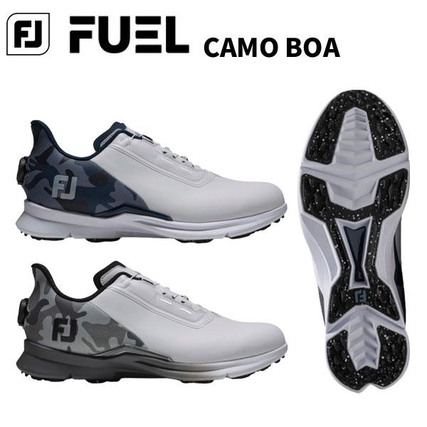 【美品】FJ フットジョイ　ゴルフシューズ　フリースタイルボア　26.0㎝ FootJoy（フットジョイ） FJ フューエル カモ ボア (FUEL CAMO BOA