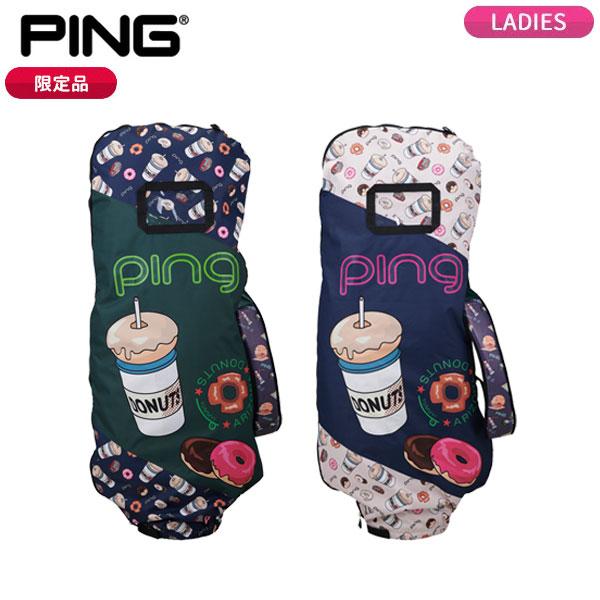 【PING】ピンゴルフ ドーナッツトラベルカバー /ネイビー×グリーン PING（ピン） (限定品)ピンゴルフ ドーナツ トラベルカバー GB-L2522