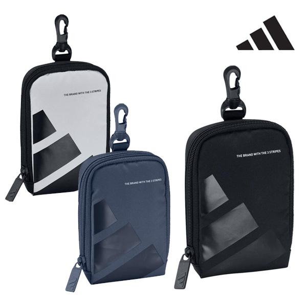 adidas アディダス ゴルフ ボールドロゴ マルチポーチ IKC98 adidas アディダス ゴルフ ボールドロゴ マルチポーチ IKC98