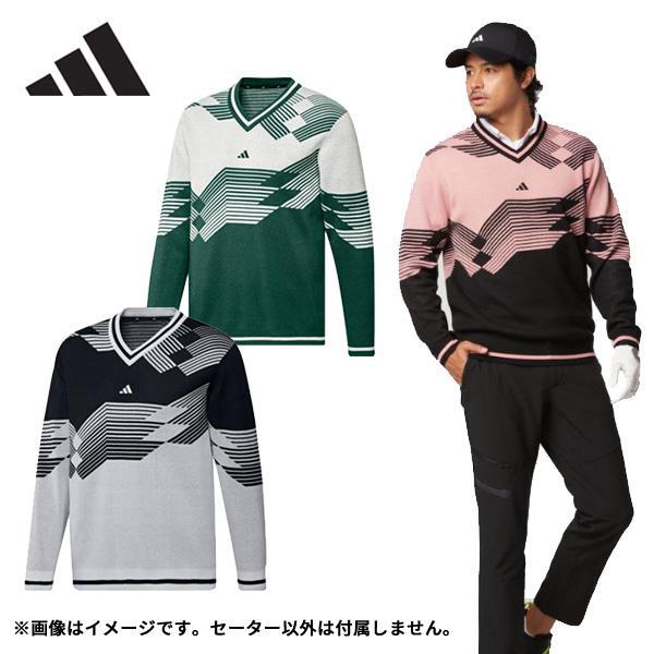 adidas（アディダス） ゴルフ ULT365 アーカイブグラフィック Vネック