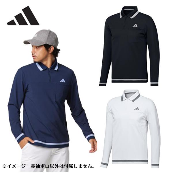 adidas アディダスゴルフ COLD.RDY 長袖ポロ JTY69 メンズ 2024 adidas アディダスゴルフ COLD.RDY 長袖ポロ JTY69 メンズ 2024