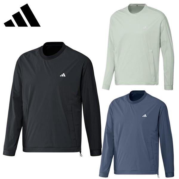 クリアランス) アディダス ゴルフ ULT365 WIND.RDY撥水クルー プル  