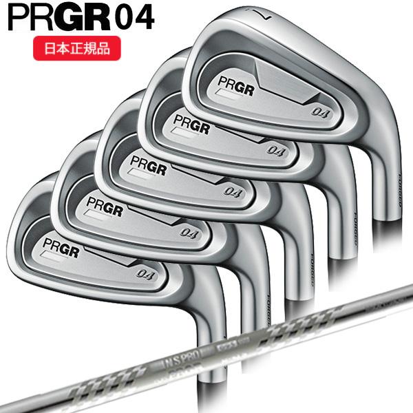 PRGR 04アイアンセット メンズ 5本セット PRGR（プロギア） 04アイアンセット(5本 #7-Aw) スペックスチール3 Ver