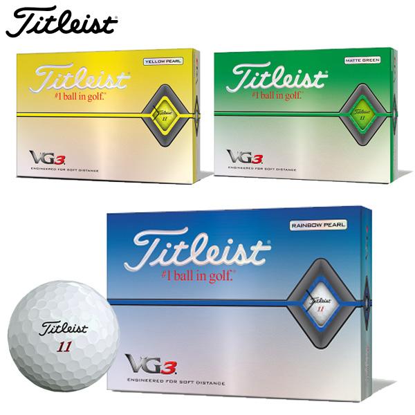 タイトリスト Vg3 ゴルフボール 1ダース 12球入り 年 St vg3 Titleist Achsh ゴルフショップセブンgolf7 通販 Yahoo ショッピング