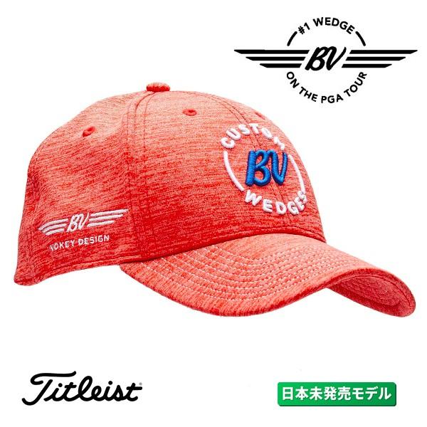 タイトリスト ボーケイ Vokey Space Dye Cap キャップ レッド titleist BV design US仕様【即日出荷】