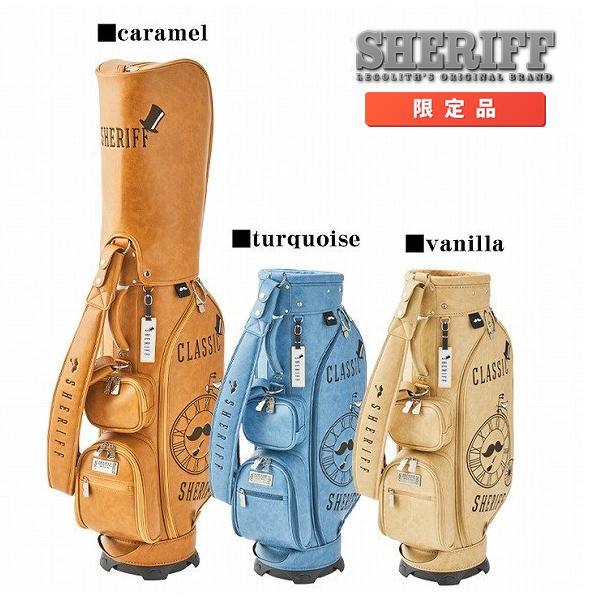 SHERIFF シェリフ ゴルフ クラシックシリーズ キャディバッグ SHERIFF シェリフ ゴルフ クラシックシリーズ キャディバッグ
