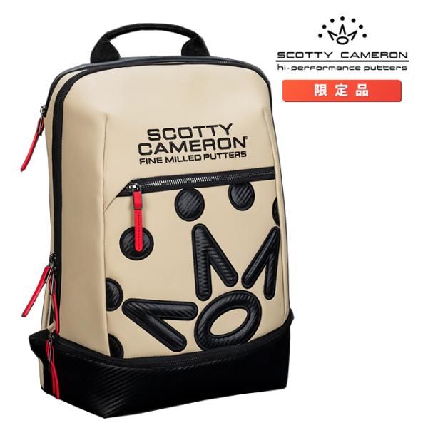 スコッティキャメロン ベゼル製 バックパック 限定 カーボンクラウン デザート リュックサック VESSEL Desert Carbon Crown Backpack Scotty Cameron