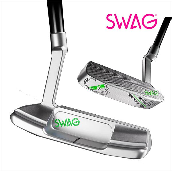 SWAG GOLF スワッグ ゴルフ ハンサム Too パター グリーン Handsome